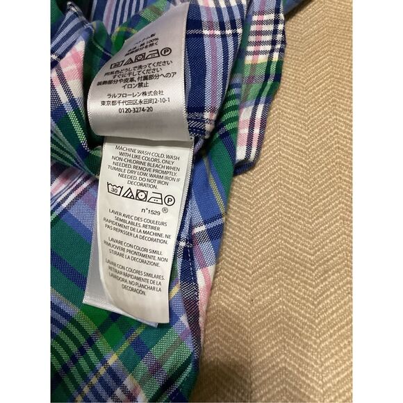 Ralph Lauren Classic Fit Yellow Long Sleeve Button Down Shirt Men’s Size XXL - Picture 5 of 8